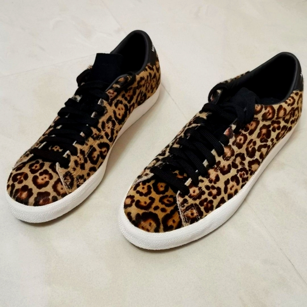 Leopard Print Men's Sneakers